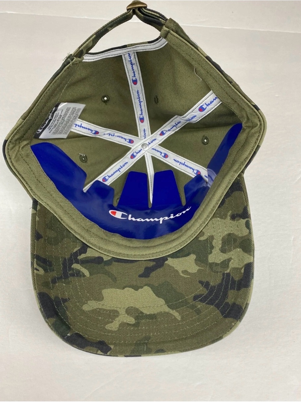 Champion Camo Baseball Cap - Olive Green - Picture 2 of 4